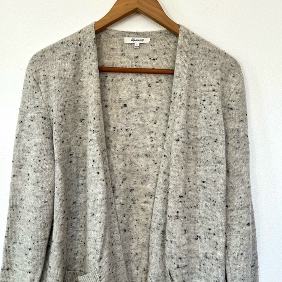 Madewell Wool Blend Donegal Kent Cardigan Sweater Sz S - Picture 3 of 15